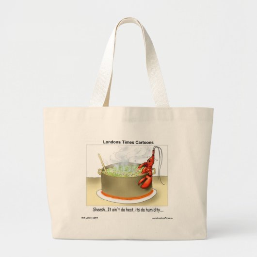 sept kreeft vochtigheid credits grote tote bag (Voorkant)