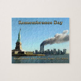Sept. van de Dag van de herinnering 911 11, 2001 Legpuzzel