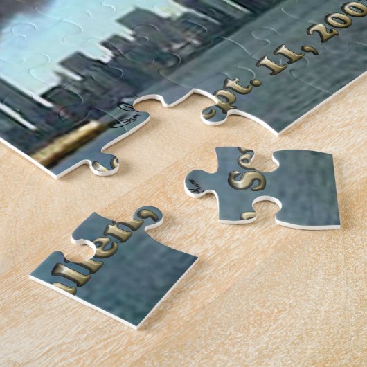 Sept. van de Dag van de herinnering 911 11, 2001 Legpuzzel (Zijkant)