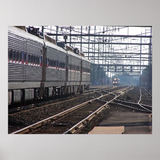 Septa regionale treinen late dag vergadering poster (Voorkant)