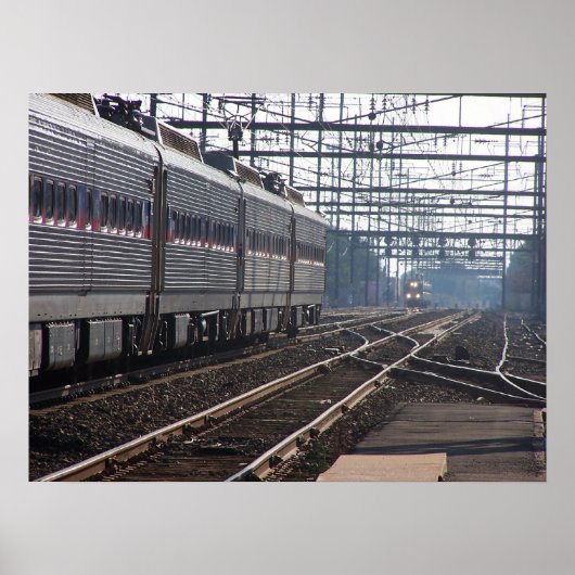 Septa regionale treinen late dag vergadering poster (Voorkant)