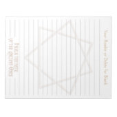 Septagram Lined Notitieblok (Voorkant)