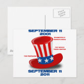 SEPTEMBER-11-JUBILEUM-OOM-SAM-PET BRIEFKAART (Voorkant / Achterkant)