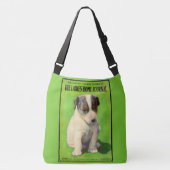 September 1906 Damesdagblad cover puppy Crossbody Tas (Voorkant)