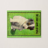 September 1906 Damesdagblad cover puppy Legpuzzel (Horizontaal)