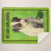 September 1906 Damesdagblad cover puppy Sherpa Deken (Voorkant (horizontaal))