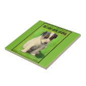 September 1906 Damesdagblad cover puppy Tegeltje (Zijkant)