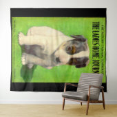 September 1906 Damesdagblad cover puppy Wandkleed (In Situ (horizontaal))