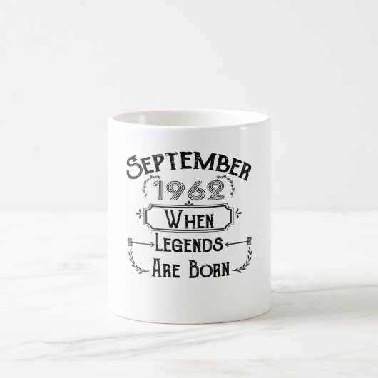 september 1962 wanneer legaten worden geleend koffiemok (Center)