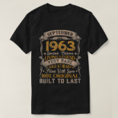 SEPTEMBER 1963 Limited Edition T-shirt (Design voorkant)