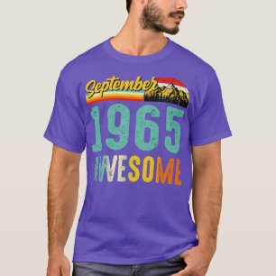 September 1965 Verjaardagscadeau Shirt Vintage Sep