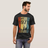  september 1971 52 jaar oud 52e verjaardag t-shirt (Voorkant volledig)