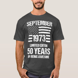  September 1973 Limited Edition 50 jaar van T-shirt