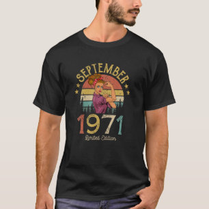 september 1976 , gemaakt in 1976 45e verjaardag t-shirt