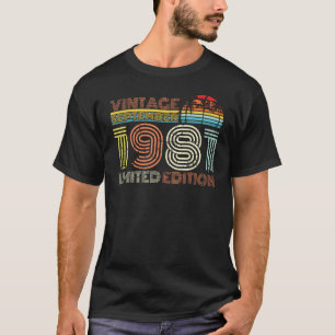 september 1981 cadeau t-shirt