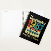 September 1981 Happy Birthday 40th Planner (Display)