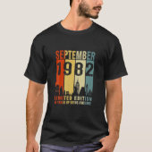 September 1982 beperkte Uitgave 40 jaar van als a T-shirt (Voorkant)