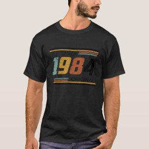 September 1984 Originele Vintage 40e Verjaardag 40 T-shirt