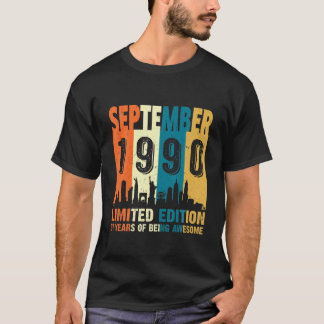 september 1990 31 jaar oud zijn Geweldige 31 St. T-shirt