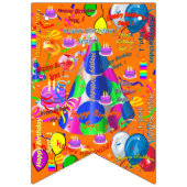 September, 1 Birthday Bunting Banner (Derde vlag)