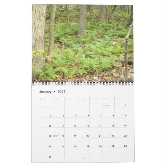 September 2010 - december 2011 Natuur kalender (Jan 2027)