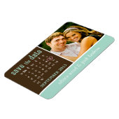 September 2013 Kalender "Save the Date" Magneet (Linkerzijde)