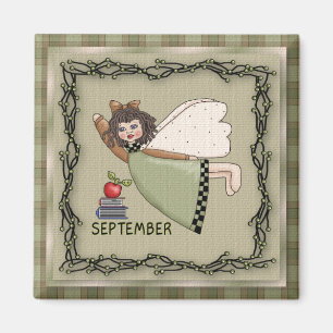 September Angel / Fairy Maand Magnet
