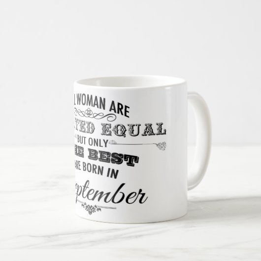 September Birthday Mok (Voorkant rechts)