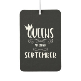 September birthday women ladies queen luchtverfrisser