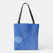 September Birthstone and Flower| Tote Bag (Achterkant)
