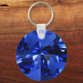 September Birthstone Pareltjes Sleutelhanger (Voorkant)