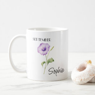 September Bloem gepersonaliseerd Koffiemok