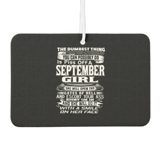SEPTEMBER Born Girl Birthmonth Shirt for SEPTEMB Luchtverfrisser
