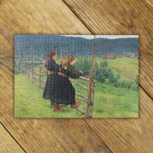 September Erik Werenskiold Fijne Kunst Noorwegen Legpuzzel