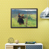 September Erik Werenskiold Fine Art Noorwegen Poster