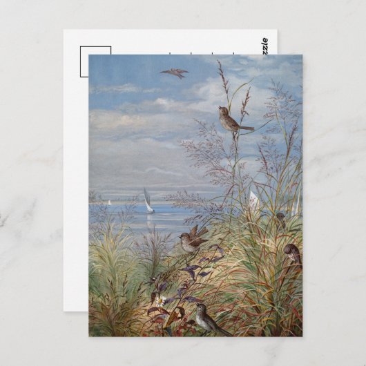 september | Fidelia Bridges Briefkaart (Voorkant / Achterkant)