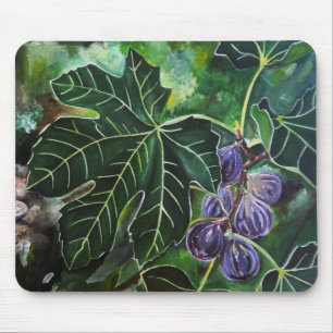 September Figs en zomerlicht door Alfred Fox Muismat