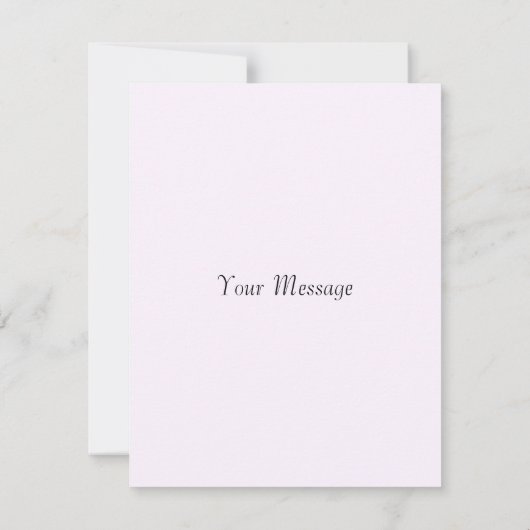 September Geboorte Maand Bloem Aster Gepersonalise (Achterkant)