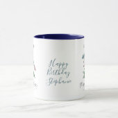 September Geboorte Maand Bloem Ochtend Glorie Gift Mok (Midden)