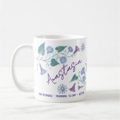 September Geboortebloem Aangepaste naam Morning Gl Koffiemok (Links)