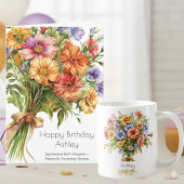 September Geboortebloem Mok | Asters