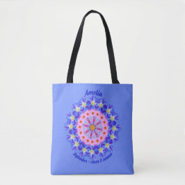 September Geboortemaand Bloem Persoonlijk Gedragen Tote Bag