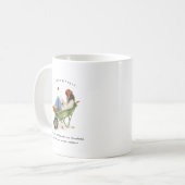 September Geboortemaand Meisje | Monogram Koffiemok (Voorkant links)
