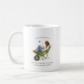 September Geboortemaand Meisje | Monogram Koffiemok (Links)