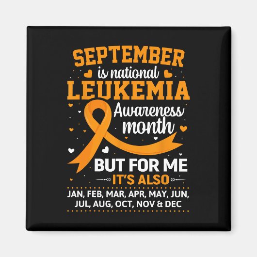 September is de maand van de bewustwording van leu magneet (Voorkant)