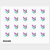 September is de maand van de zelfmoordpreventie ronde sticker (Vel)