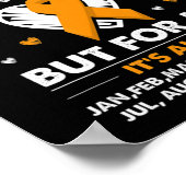 September is Leukemia Awareness Month Poster (Hoek)