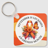 September is Leukemia Awareness Month Sleutelhanger (Voorkant)