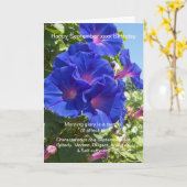 september kaart (Gele Bloem)