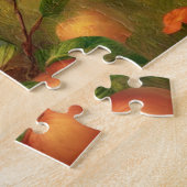 September Landbouw Oogst Pin-Up Legpuzzel (Zijkant)